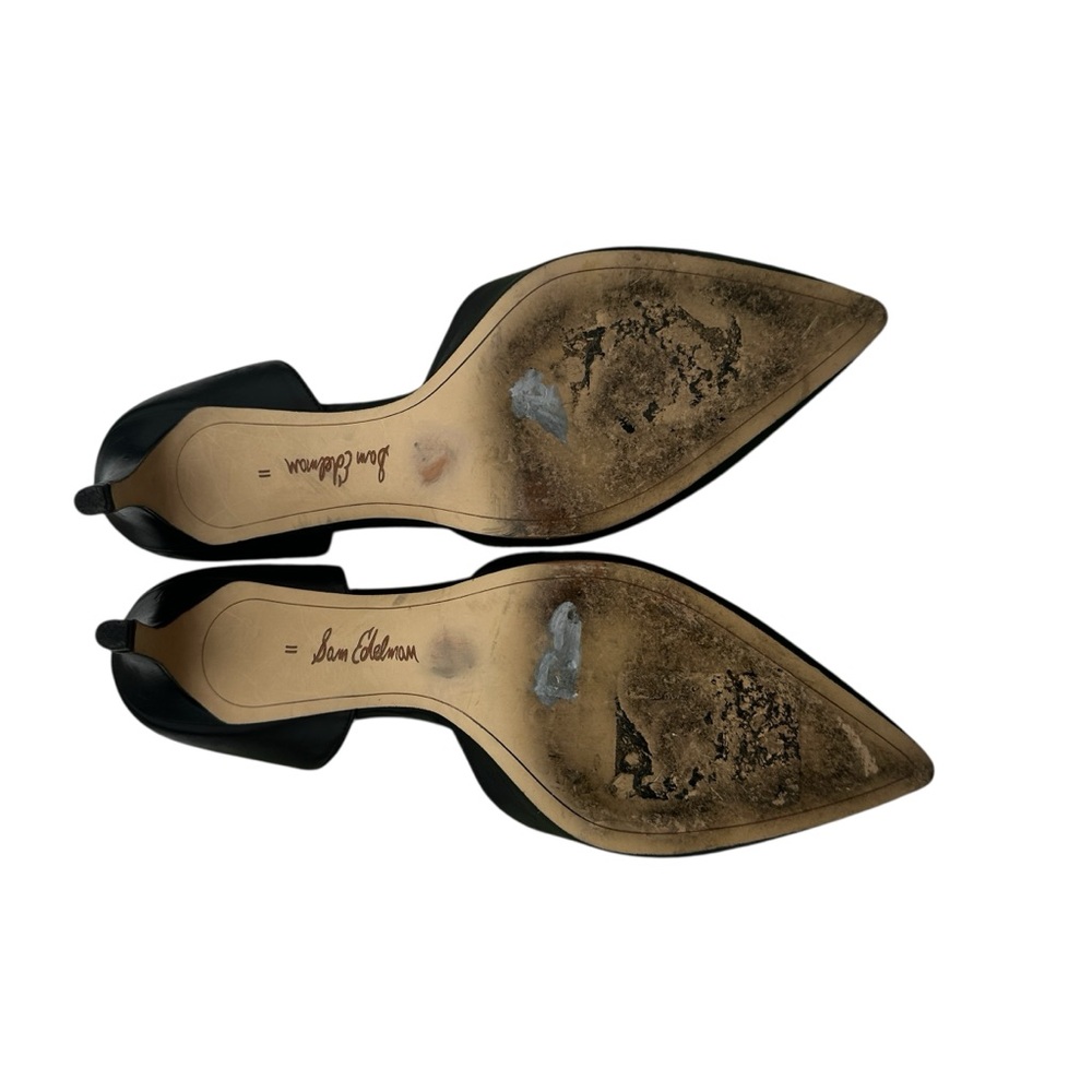 Sam Edelman TELSA D'Orsay Pump 3" Heels Black women's size 11 - Picture 8 of 13